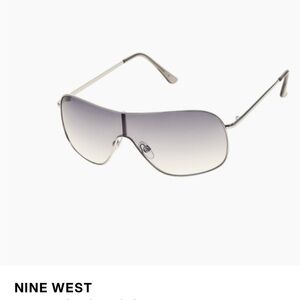Nine West Gradient Silver Sunglasses